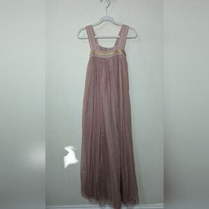 Wildling Well Dressed Wolf Queen Josephine Maxi Dress Mauve Dawn NEW Girl Size 8